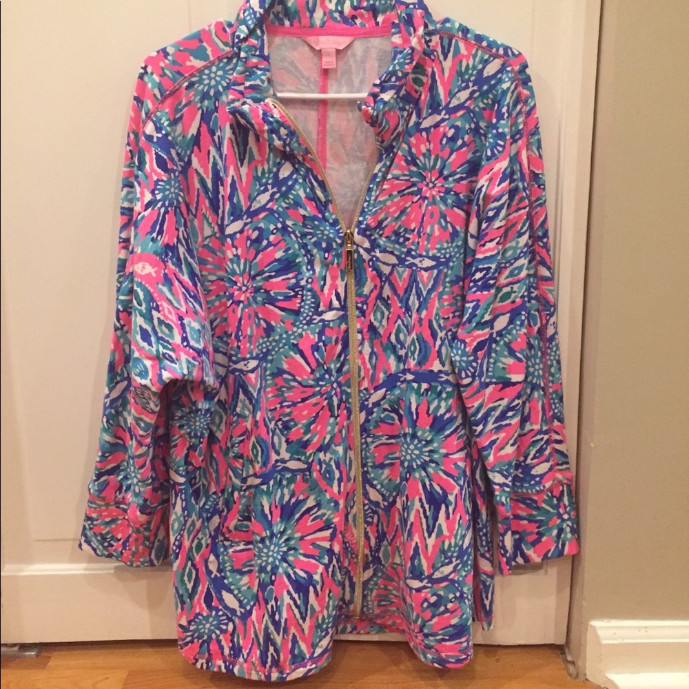 Lilly Pulitzer Shake It Up Jacket size Large